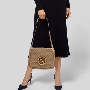 Gucci Canvas Blondie Shoulder Bag